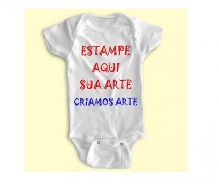 Body Bebe Disk Vovo Unissex Personalizado