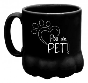 Caneca em Forma de Pata - Mãe ou Pai de Pet