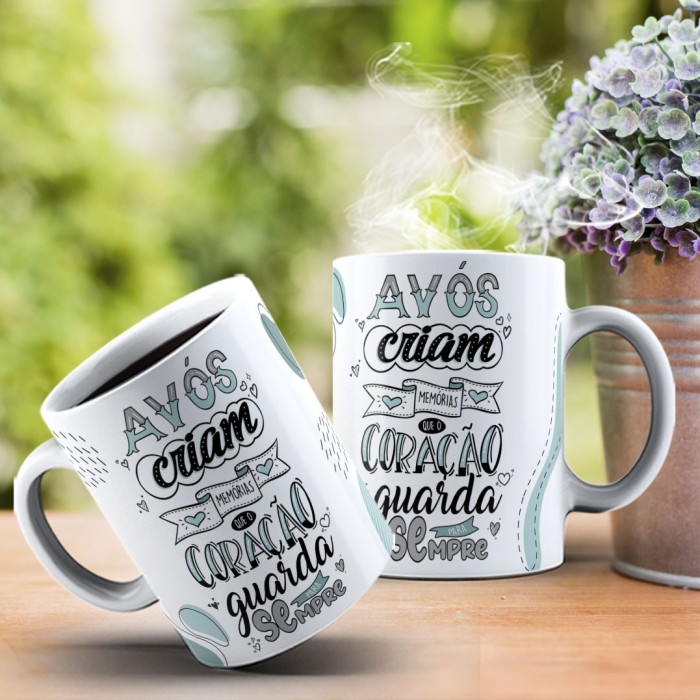 Caneca - Coleção Avós Lettering