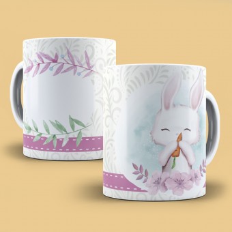 Caneca Pascoa Com Foto personalizada