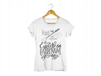 Camiseta Quando Tudo Der Errado Expecto Patronum