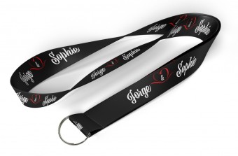 Cordão Casamento Tirante Personalizados 20mm - Chaveiro