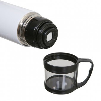 Garrafa Térmica de Inox com Copo - 300ml