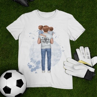Camiseta Pai de 2 o Melhor Pai do Mundo