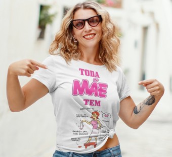 Camiseta Dia das Maes Frases Divertida Blusa Blusinha Tshirt Modelo 3