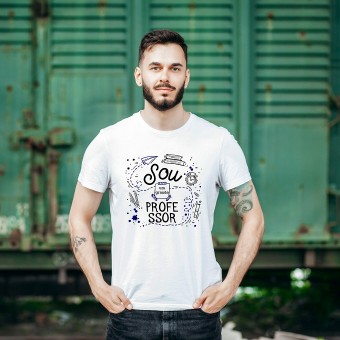 Camiseta sou um grande professor presente dia do professor