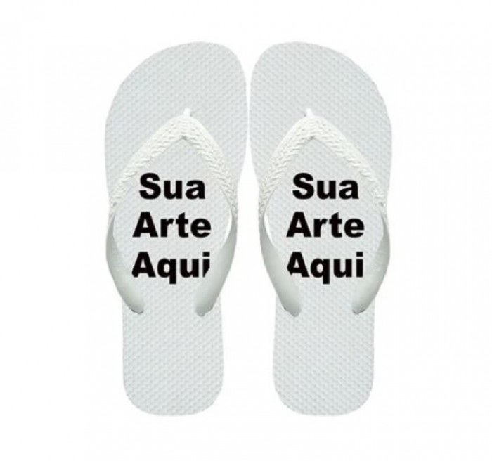 Chinelo Personalizado Estampado Como Desejar