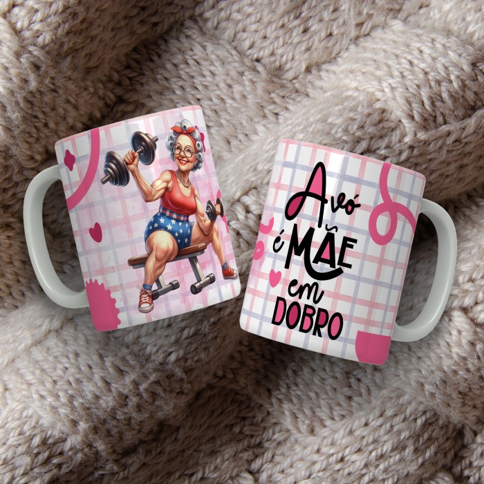 Caneca - Coleção Avó Mãe em Dobro