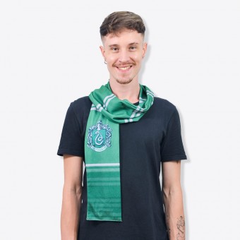 Cachecol Harry Potter Casas de Hogwarts com Lata - Unissex
