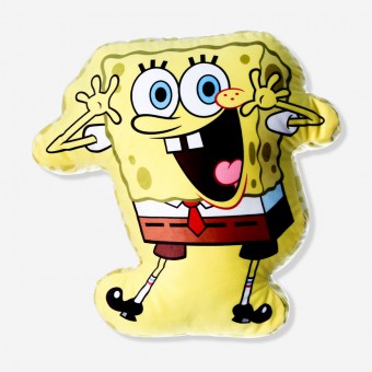 Almofada Formato 3d Bob Esponja Careta
