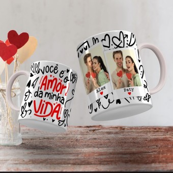 Caneca - Coleção Casal + Foto