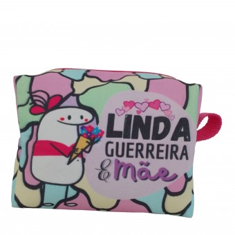 Necessaire Personalizada Linda Guerreira & Mae - Viagem