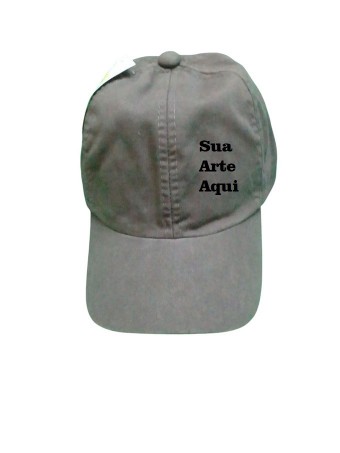 Boné infantil Personalizado Aba Curva Algodão Dad Hat Strapback Fitao Sarja
