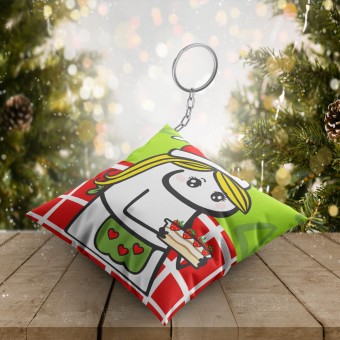Chaveiro personalizado Flork natal Almochaveiros 