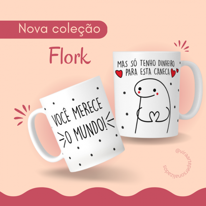 Caneca Flork Personalizada para Todas as Ocasiões
