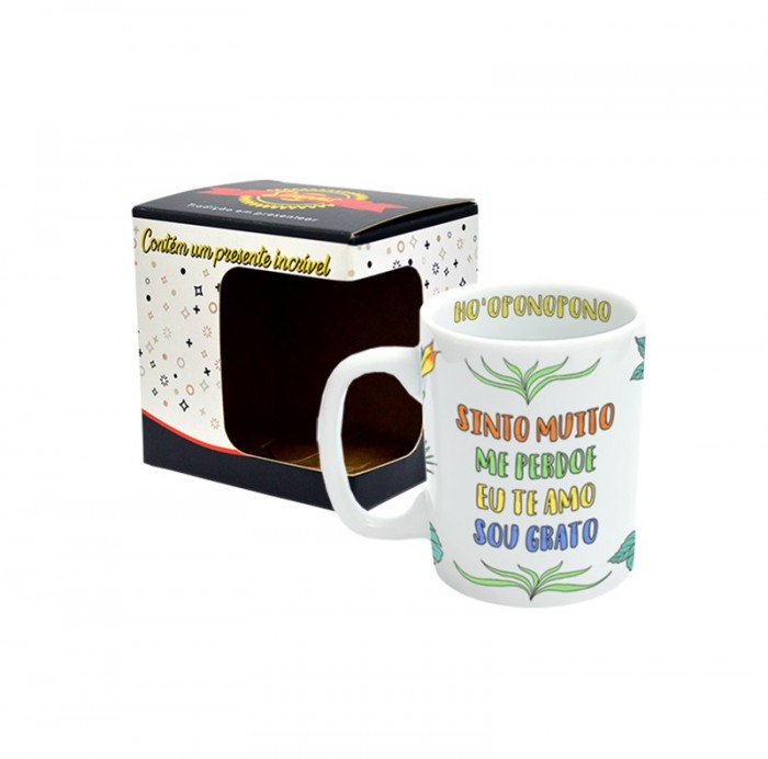 Caneca 120ml - Ho'oponopono - Mente Sã Corpo São
