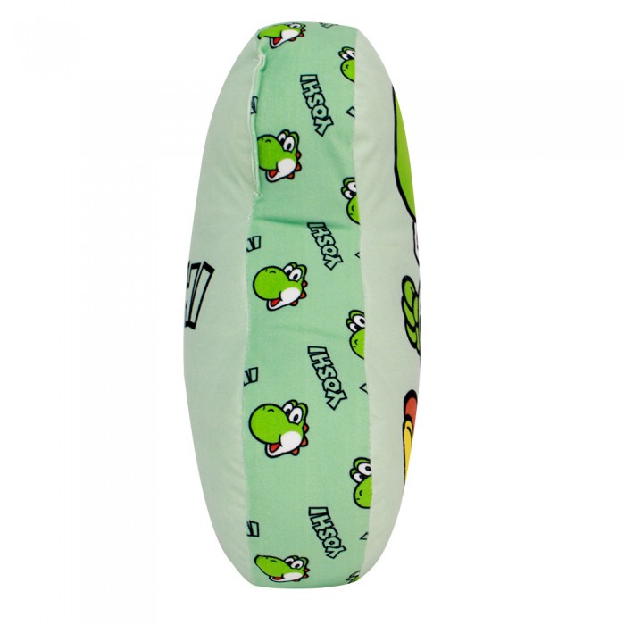 Almofada Formato Fibra Yoshi Nintendo Mario Bross Game Zc