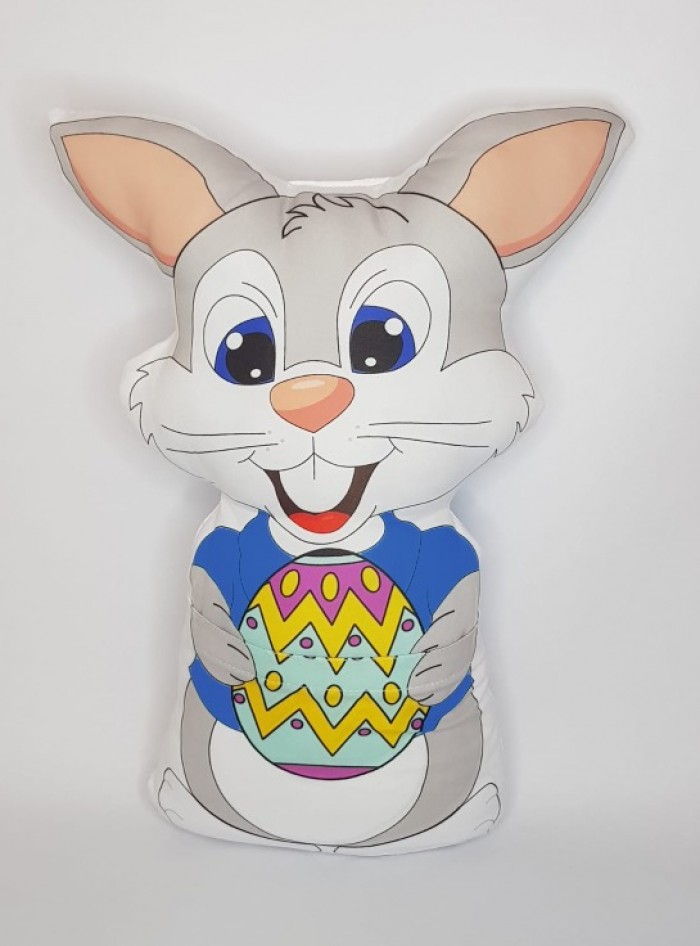 Almofada Coelho Personalizada Com Bolso Para Por Chocolates Para Pascoa