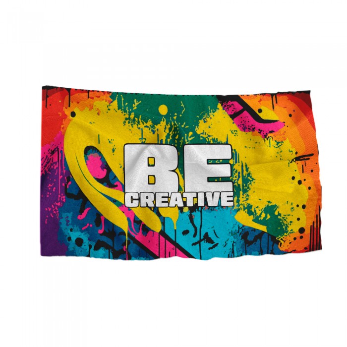 Bandeira Personalizada 100x60 - Be Creative 