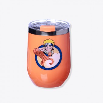 Copo Térmico Viagem Space Naruto Uzumaki 400 ml Oficial