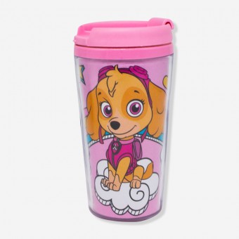 Copo Viagem Pop 200ml Patrulha Canina Skye Zona Criativa