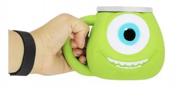 Caneca 3d Mike Wazowski Oficial Monstros Sa Original