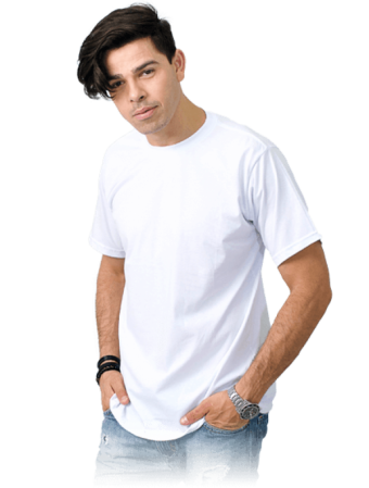Camiseta Branca para Sublimação 100% Poliéster  Alta Qualidade para Seus Projetos Personalizados