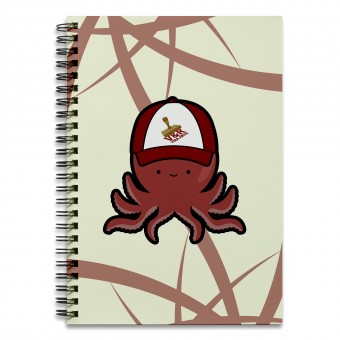 Caderno Personalizado Espiral em Wire-o, A5 ou Universitário