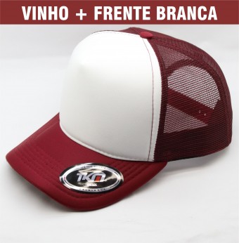 Boné Tkm Snapback Aba Curva Trucker Liso Básico