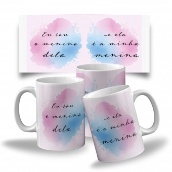 Caneca Personalizada - Menino dela Minha Menina