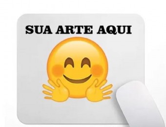 Mouse Pad Personalizado Com Sua Foto, Logo, Arte, Nome