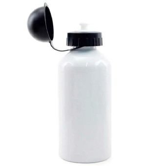 Squeeze de Alumínio Bico Bolinha Garrafa 500ml Personalizada