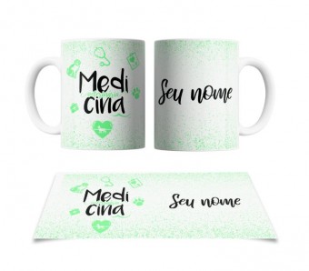 Caneca Personalizada - Coleção - Profissões - Medicina Veterinária