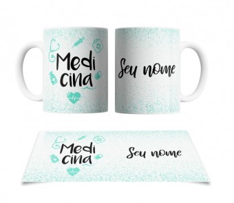 Caneca Personalizada - Coleção - Profissões - Medicina