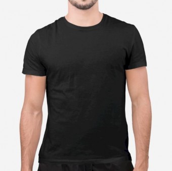 Camiseta unissex adulto personalizada como desejar Cor Preto Tamanho P