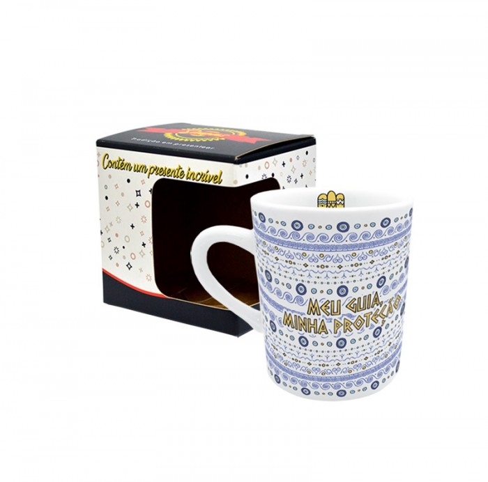 Caneca 120ml - Coleção Olho Grego