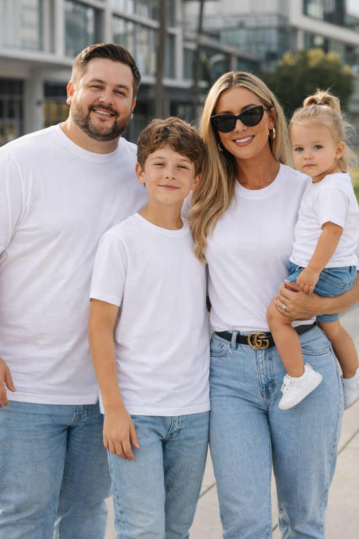 Camiseta Branca para Sublimação 100% Poliéster LISA Alta Qualidade para Seus Projetos 