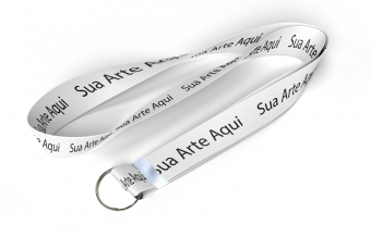 Cordão tirante personalizados 20mm - Sua Arte Aqui