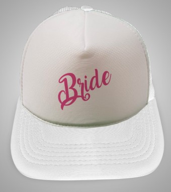 Boné Team Bride Personalizado Trucker de Tela