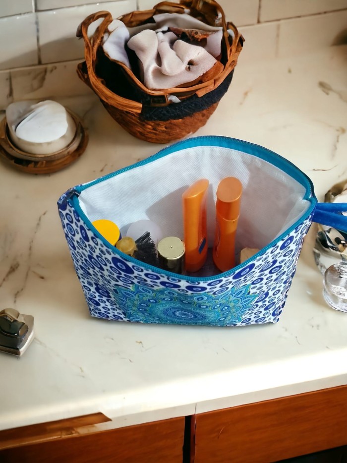Necessaire Estojo Viagem Mandala