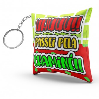 Chaveiro Frases Natal Personalizadas Almochaveiro