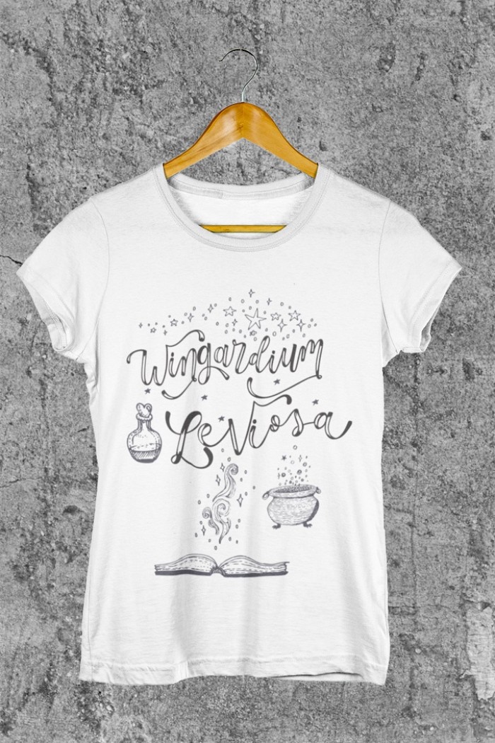 Blusa Leviosa Feitiço Camiseta Babylook