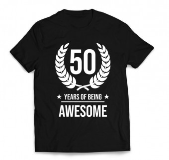 Camiseta 50 Anos Lendas no Maior Estilo Modelo 2