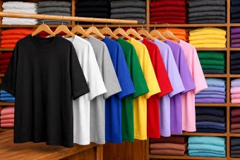 CAMISETA OVERSIZED 100% ALGODÃO LISA PARA REVENDEDORES E AMANTES DO BÁSICO COM ESTILO