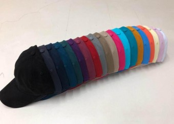 Boné Aba Curva Liso Algodão Dad Hat Strapback Fitao Sarja