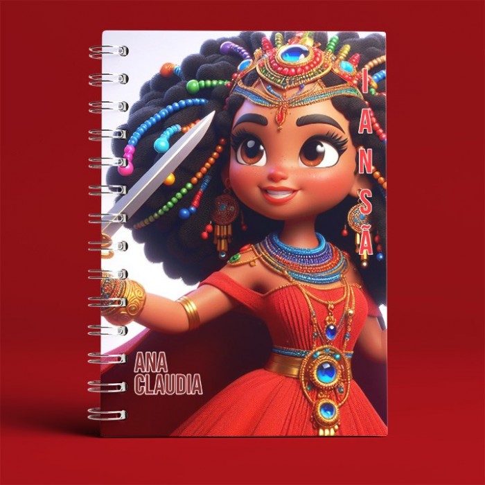 Agenda Diária 2026 Orixa Personalizada