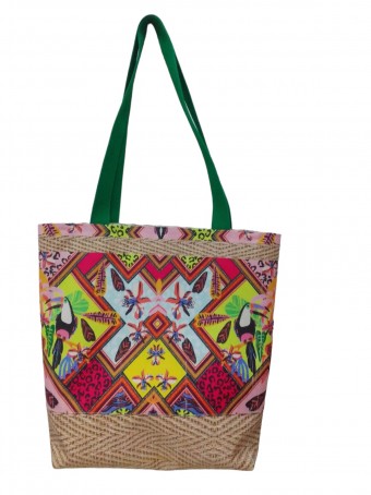 Bolsa de Praia e Piscina Grande Forro Impermeável com Zíper