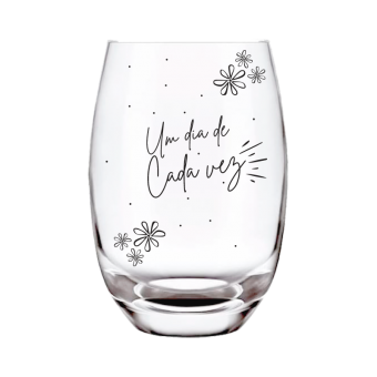 COPO AMBER 440ML - LIFE - FRASES