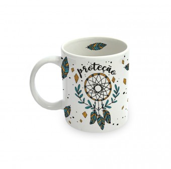 Caneca Proteção - Mente Sã Corpo São