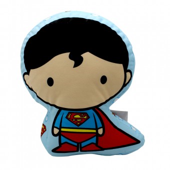 Almofada 3d Superman Aveludada Antialérgica Oficial Dc